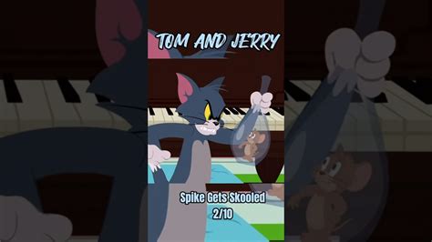 Tom And Jerry Spike Gets Skooled 2 10 Tomandjerry Funny Shorts Youtube