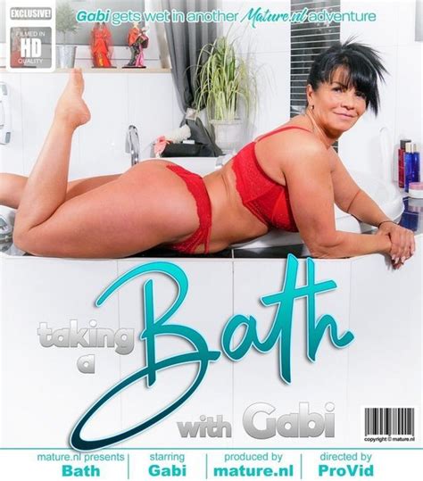 Gabi MILF Gabi Takes A Bath And Gets Extra Wet When She Starts Playing With Her Pussy