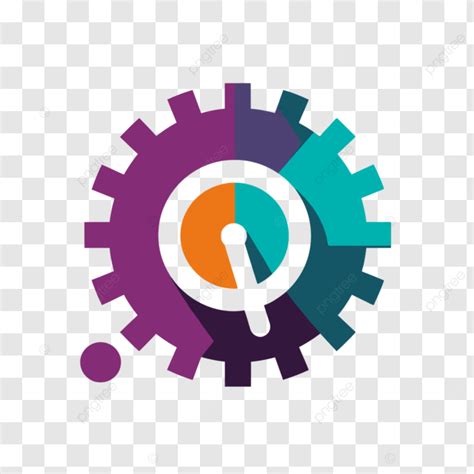 Web Search Engine Logo Vector Colorful Gear Wheel V8f8qlq A