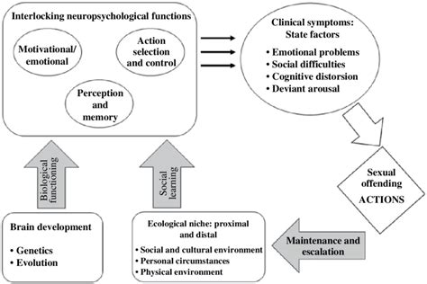 2 Schematic Illustration Of The Integrated Theory Of Sexual Offending Download Scientific