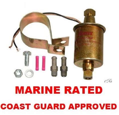 Marine Diesel Fuel Pump Or Primer Electric External In Line 5psi 9psi 516 Line