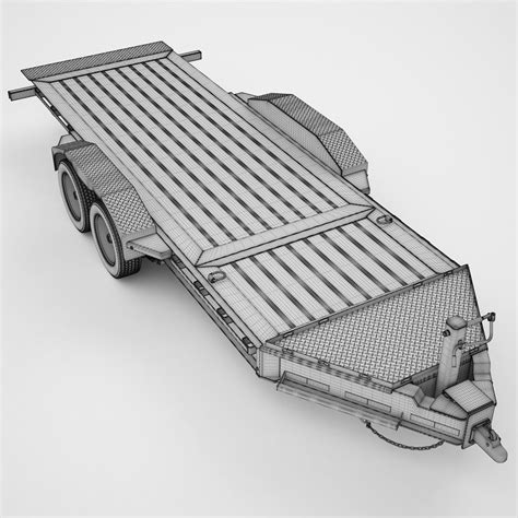 Tilt Trailer 02 3d Model Turbosquid 2259165