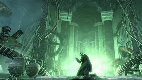 Batman: Arkham City, Ras Al Ghul at the Lazarus Pit. Lazarus Pit ...