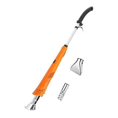 Jual Portable Electric Weed Burner Moss Killer Weed Remover Hot Air Torch Silver And Orange Di