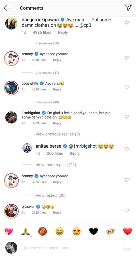 NBA Stars React To Chris Paul S Nude Photos