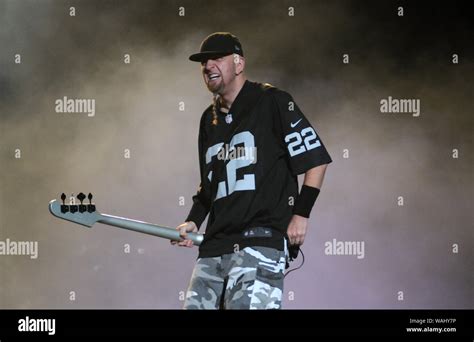 Rio de Janeiro, September 25, 2015. Bass player Shavo Odadjian of ...