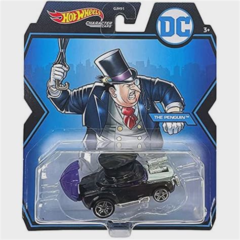 Carrinho Hot Wheels Pinguim Dc Comics Mattel Submarino