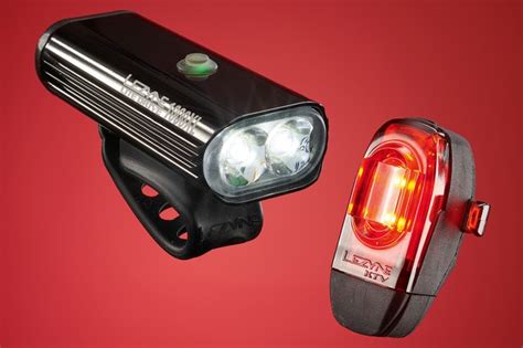 Lezyne Lite Drive 1000XL front and Lezyne KTV Pro Drive 75 rear light ...