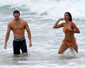 Pia Miller Bikini While Filming Home Away Palm Beach Australia New To Phun Phun