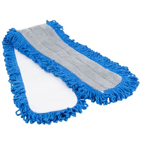 Carlisle 363313614 36 Blue Microfiber Dry Mop Pad