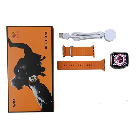 W&O X8 Plus Ultra Smart Watch Wearfit Pro - W&O X8 Plus