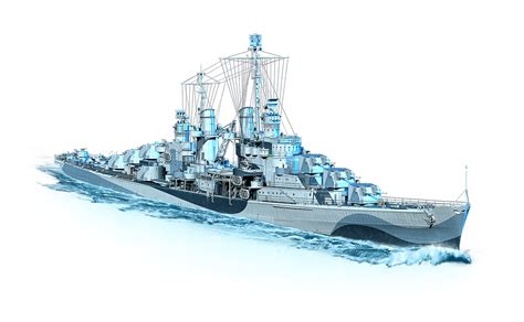 Atlanta Wows Legends Stats Builds Tier Vi Cruiser
