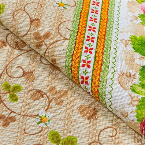 Ткань скатертная рогожка 100% хб 148720 – купить в Киеве, цена ткани в ...