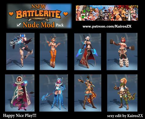 Battlerite Nsfw Nude Mod Pack Adult Gaming Loverslab