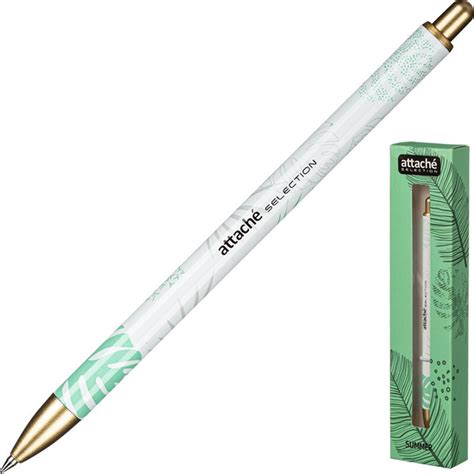 Attache Selection Ручка Шариковая, толщина линии: 0.5 мм, цвет: Синий ...