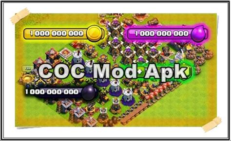 COC Mod Apk Unlimited Gems Gold Elixir Dark Elixir 2024 Geograf