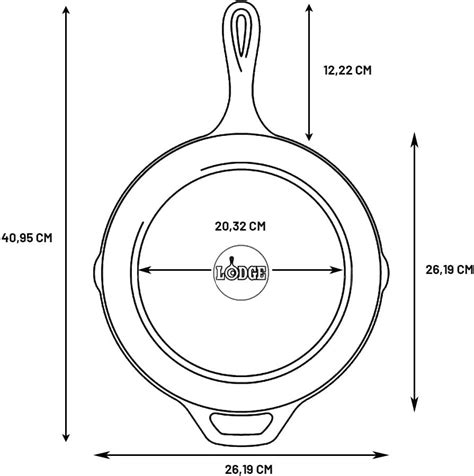 Lodge 1025 Inch Cast Iron Pre Seasoned Skillet Smarter Home Cooking