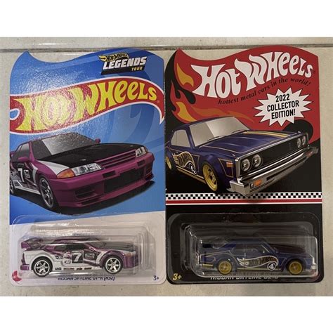Hot Wheels Nissan R32 Legend Tour X Nissan Skyline C210 Combo Hangat Shopee Malaysia