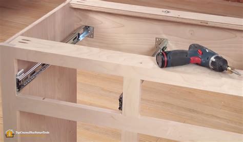 How To Install Drawer Slides On Face Frame Cabinets