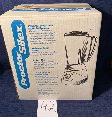 Proctor Silex Speed Blender Estatesales Org