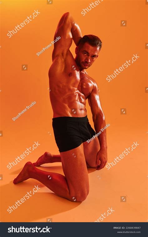 Man Bodybuilder Boxer Muscle Workout Naked Stock Photo Shutterstock