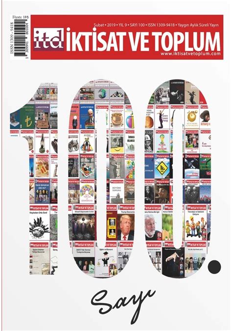 İktisat Ve Toplum Dergisi 100 Sayı Fiyatları ve Özellikleri