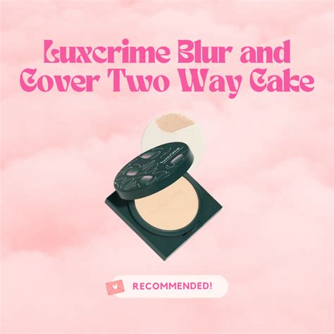 Jual Luxcrime Blur And Cover Two Way Cake Shopee Indonesia