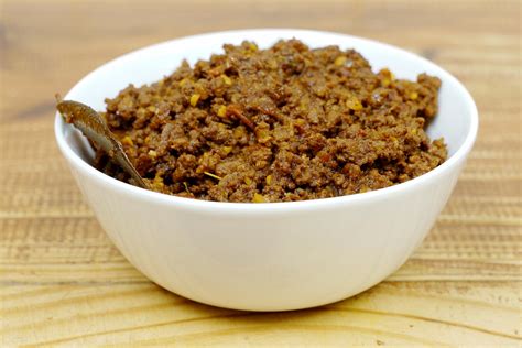 EatAhFood - Stewed Minced Beef