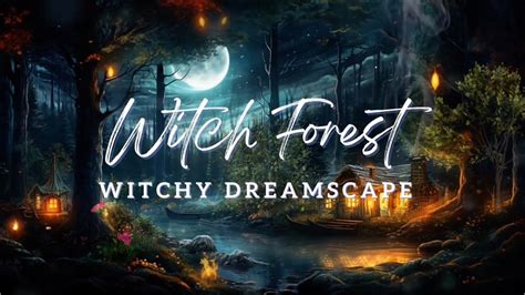 Witch Forest Ambience Night Swamp Sounds With Rain Magical Ambience