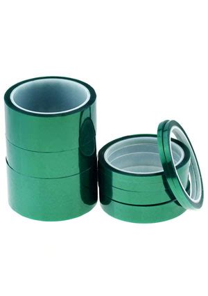 HTPTG-12, РЕТ термоскотч зеленый 204С 12мм Китай, купить | термоскотч