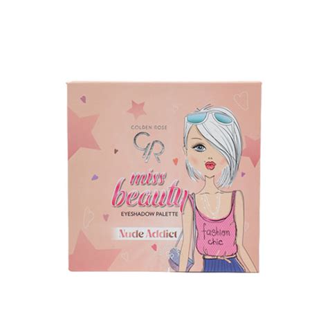 پالت سایه میس بیوتی nude addict گلدن رز پاپیون مارکت