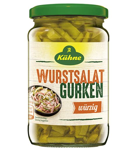 Wurstsalat Gurken Carl K Hne Kg