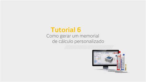 Tutorial 6 Como Gerar Um Memorial De Calculo Personalizado Hard