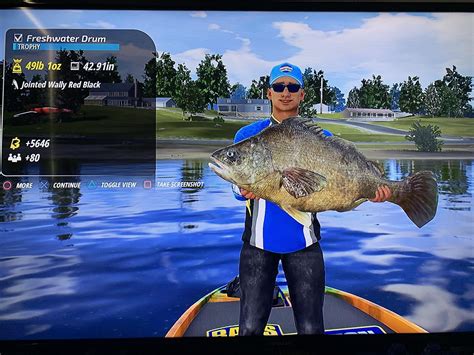 Biggest Freshwater Drum I Have Seen Yet Rbassmasterfishing2022