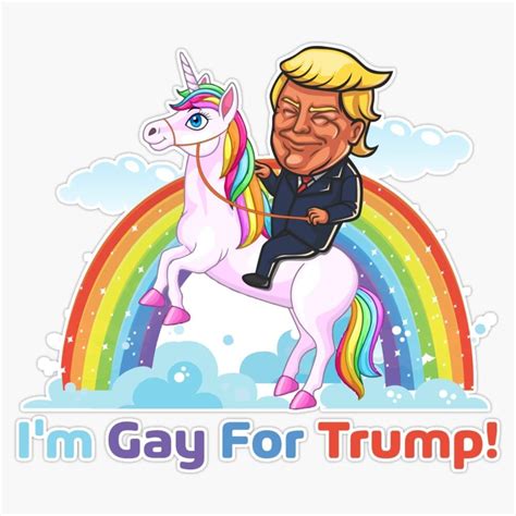 Amazon I M Gay For Trump Sticker Vinyl Decal Bumper Sticker