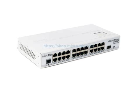 MikroTik (CRS125-24G-1S-IN) 24-портовий Cloud управляється