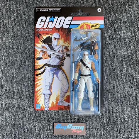 Hasbro G I Joe Classified Series Retro Storm Shadow Action Figure In