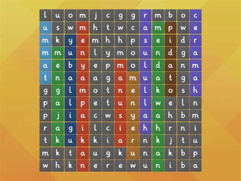 Teka Teki Silang Wordsearch