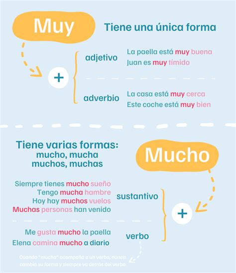 Quando Usar Muy E Mucho