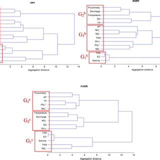 Results Of Hierarchical Cluster Analysis Shown As Dendrogram For The