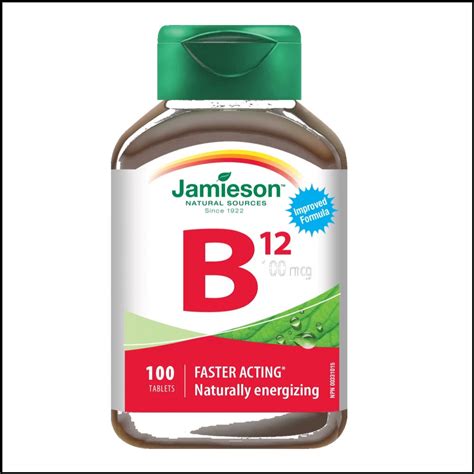ВИТАМИН Б12 100мкг таблетки 100бр ДЖЕЙМИСЪН | VITAMIN B12 100mcg tabs ...