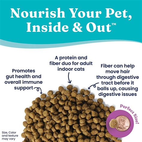 Let's Stay in - Dry Cat Food for Indoor Cats - Hairball & Sensitive ...