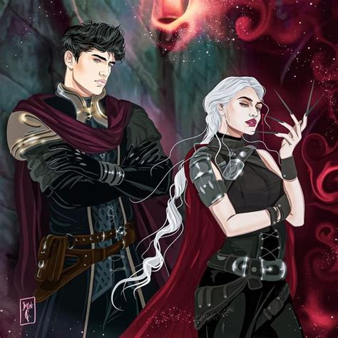 Manon And Dorian Throne Of Glass Fanart Throne Of Glass Books