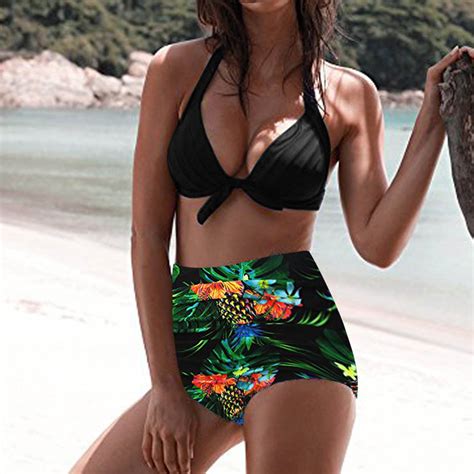 Tponi Cute One Piece Swimsuit For Women One Piece Elastic Green Bikini Clear M Walmart