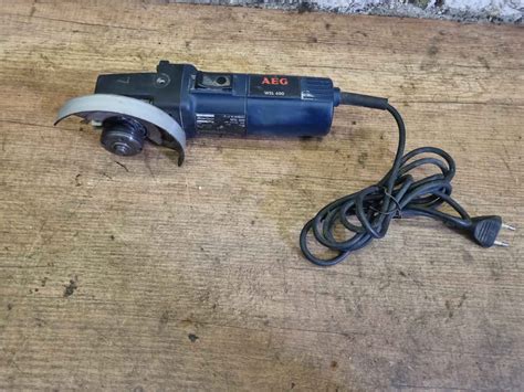 Mała szlifierka kątowa AEG 600W - MADE IN GERMANY (Szlifierka Kątowa ...