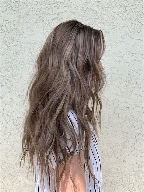 Top 10 ashy brown hair balayage ideas and inspiration