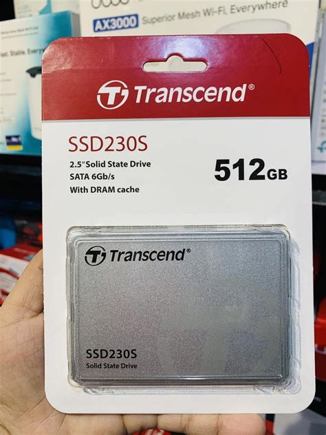 Transcend 512GB 2.5" SSD Internal SATA SSD230S With DRAM Cache ...