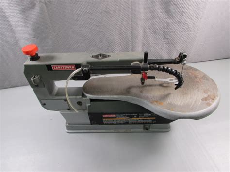 Lot Detail Craftsman 16 Variable Speed Scroll Saw