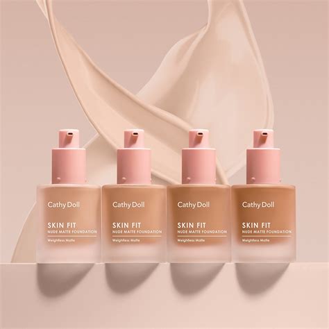 Cathy Doll Skin Fit Nude Matte Foundation 30g Cathy Doll All Brands