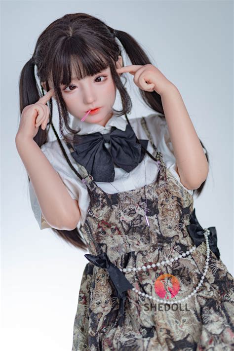 Cute Asian Silicone Head Sex Doll Xiaofu Cm Kanadoll